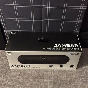 h.i.p. Jambar Black Bluetooth Speaker
